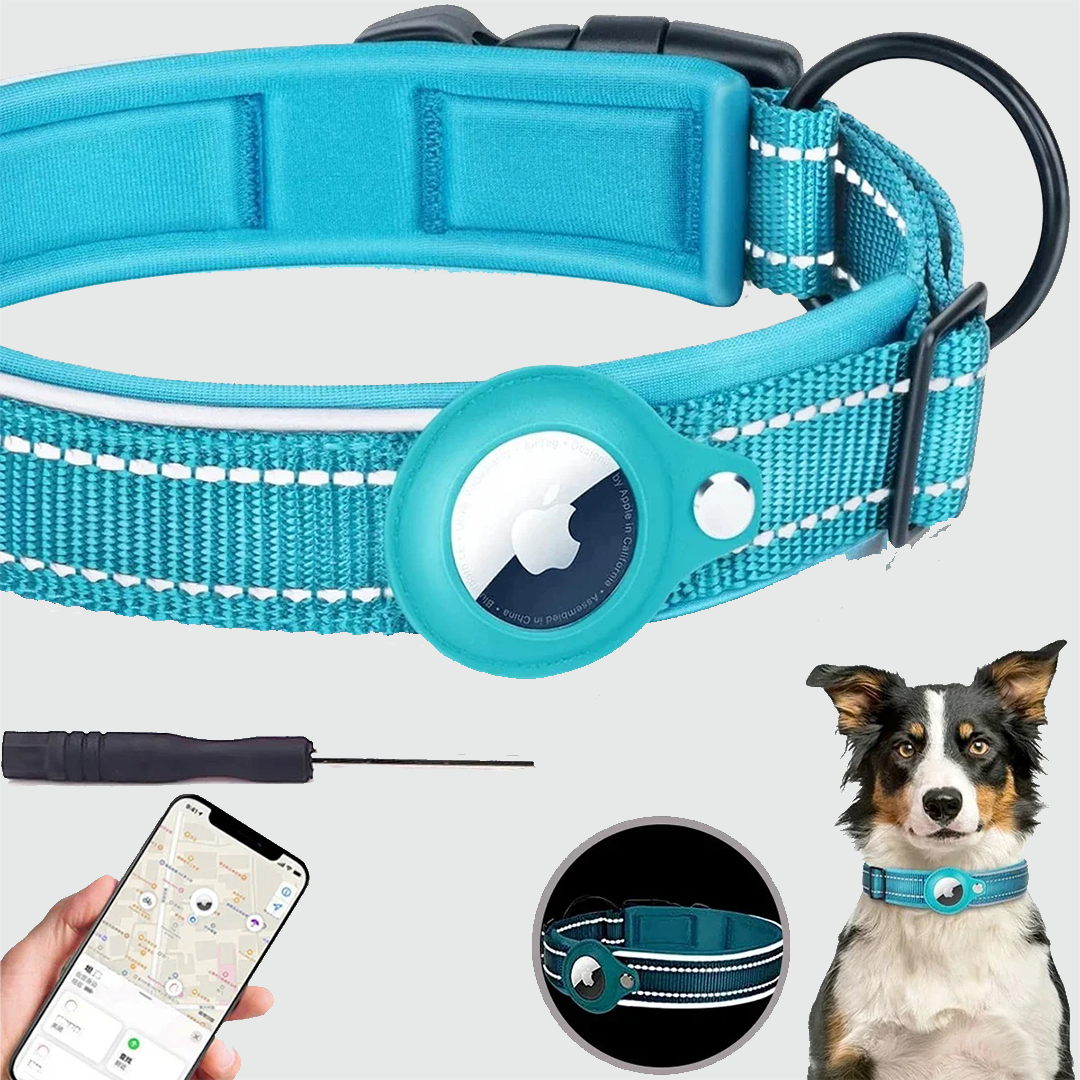FetchPaw™ AirTag Collar